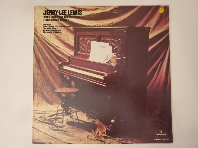 Jerry Lee Lewis Who's Gonna Play This Old Piano vinyl record