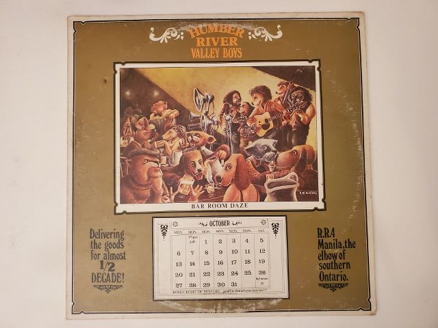 Humber River Valley Boys Bar Room Daze vinyl record
