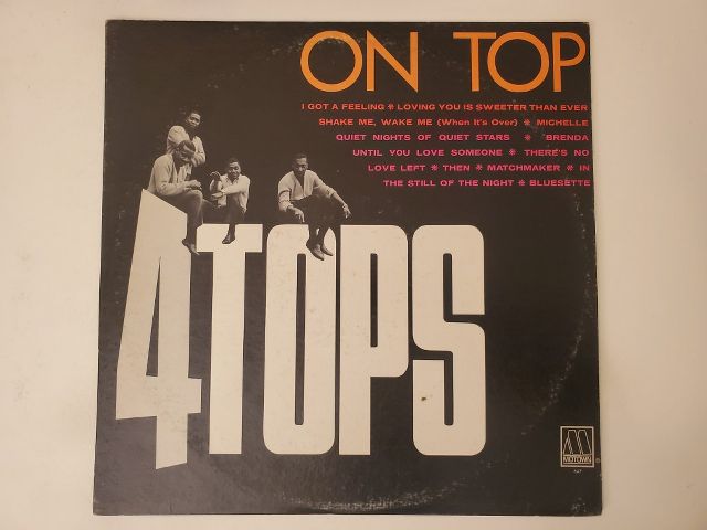 Four Tops On Top vinyl record