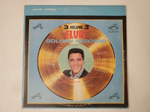 Elvis Presley Elvis' Golden Records Volume 3 vinyl record