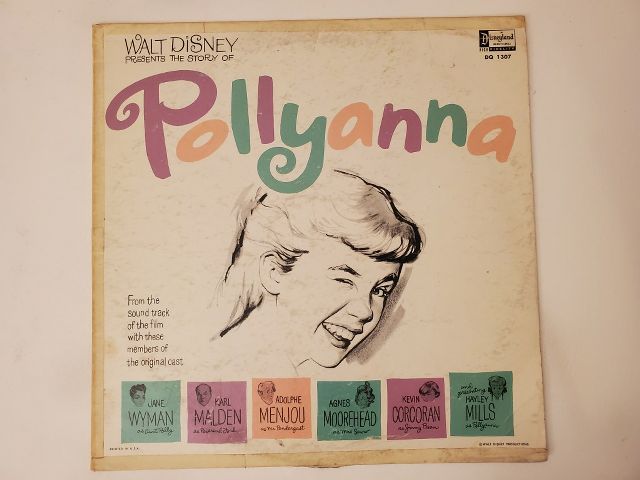 Various Artists Walt Disney Presents the Story of Pollyanna vinyl record