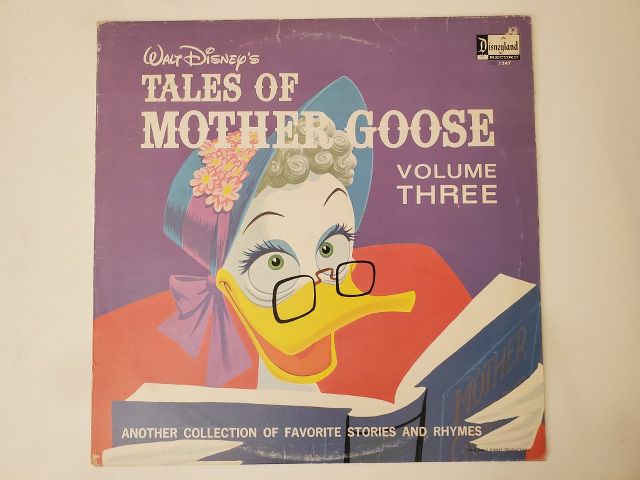 Walt Disney Tales of Mother Goose Volume Three vinyl record