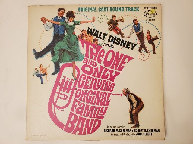 Richard M. Sherman & Robert B. Sherman The One and Only, Genuine, Original Family Band vinyl record