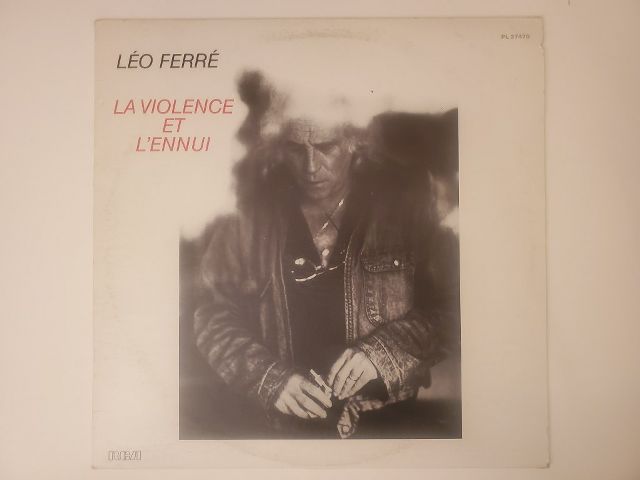 L?o Ferr? La Violence et l'Ennui vinyl record