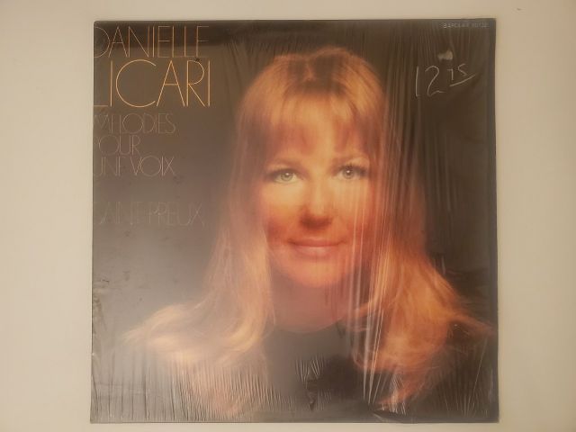 Saint-Preux M?lodies Pour Une Voix vinyl record