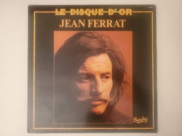 Jean Ferrat Le Disque d'Or vinyl record