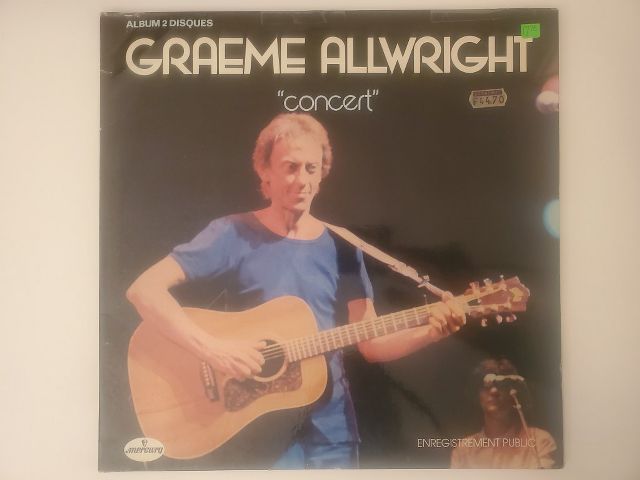 Graeme Allwright Concert vinyl record