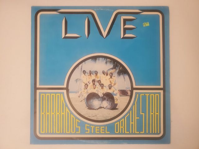 Barbados Steel Orchestra Live vinyl record