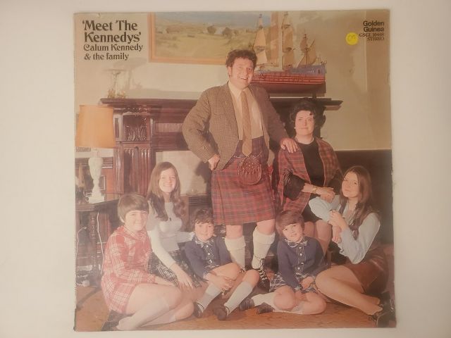 Calum Kennedy & the family Meet The Kennedys vinyl record