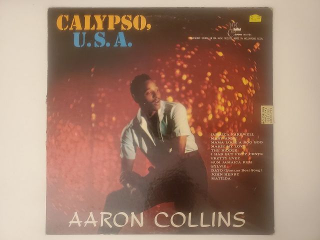 Aaron Collins Calypso, U.S.A. vinyl record
