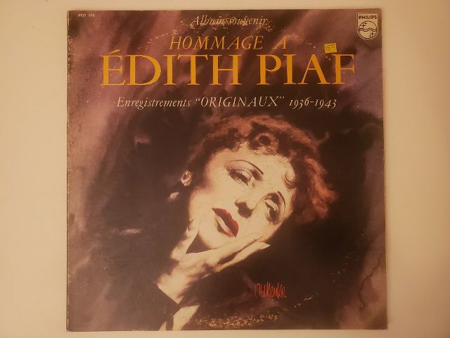 Edith Piaf Hommage ? ?dith Piaf vinyl record
