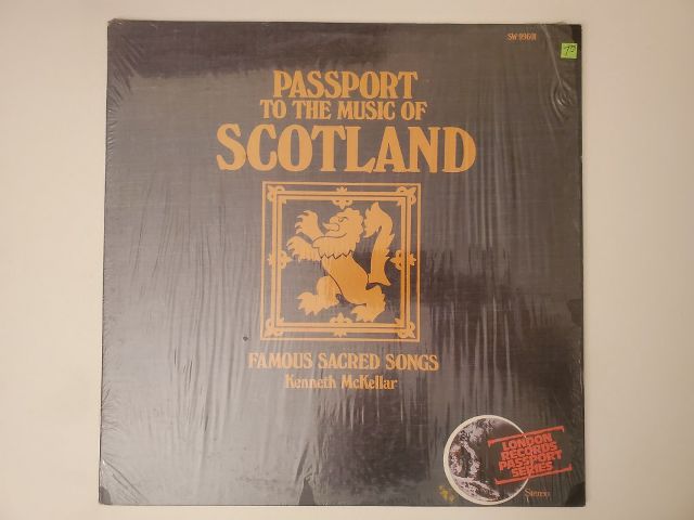 Kenneth McKellar Passport to the Music of Scotland - Famous Sacred Songs vinyl record