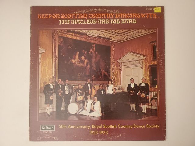 Jim MacLeod and His Band Keep on Scottish Country Dancing with... vinyl record