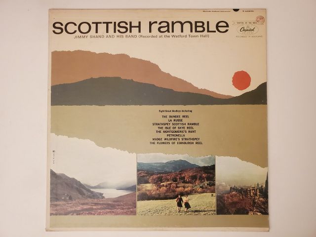 Jimmy Shand and His Band Scottish Ramble vinyl record