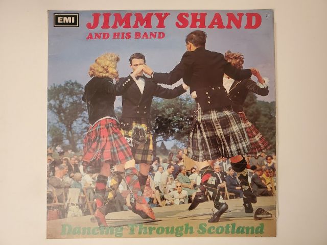 Jimmy Shand and His Band Dancing Through Scotland vinyl record