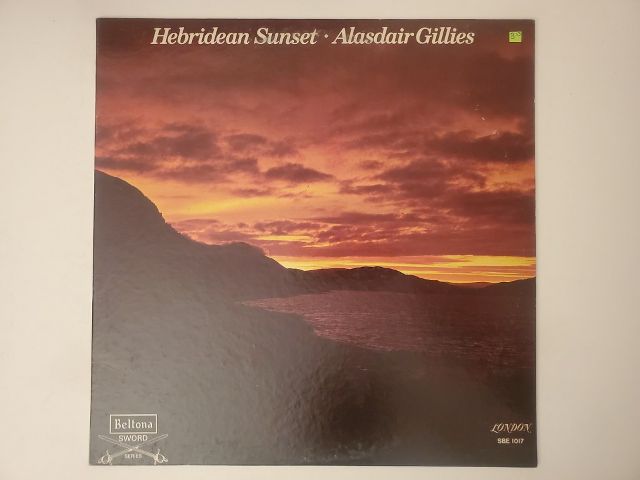 Alasdair Gillies Hebridean Sunset vinyl record