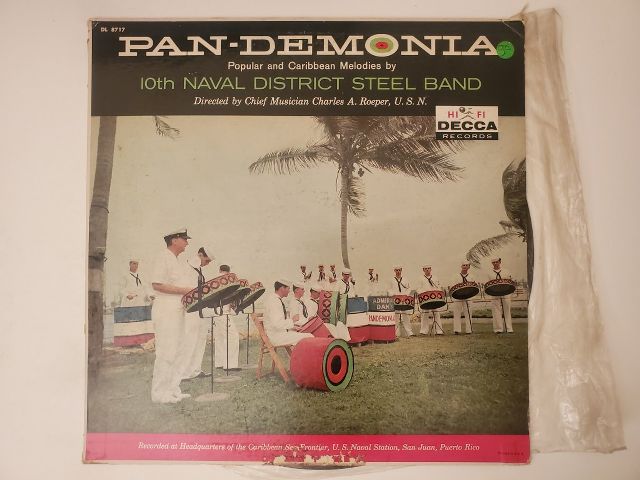 10th Naval District Steel Band Pan-Demonia vinyl record