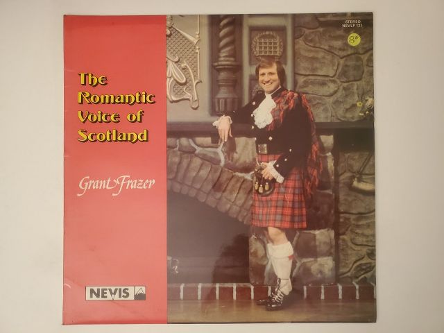 Grant Frazer The Romantic Voice of Scotland vinyl record