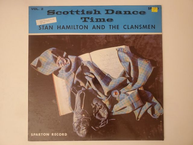 Stan Hamilton and the Clansmen Scottish Dance Time Vol. 2 vinyl record