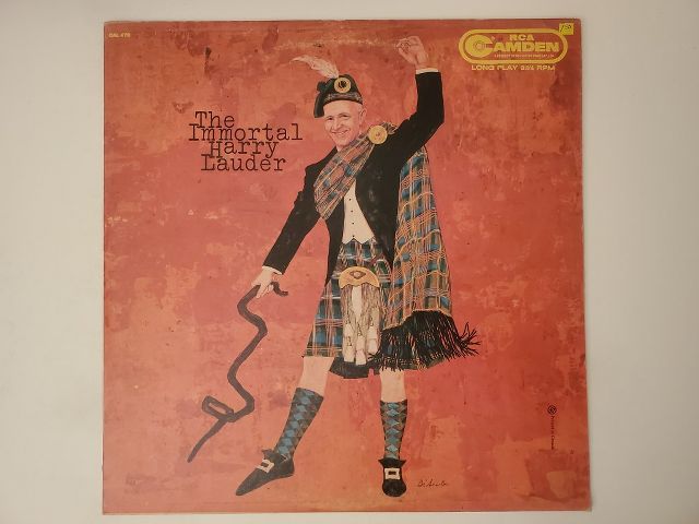 Harry Lauder The Immortal Harry Lauder vinyl record