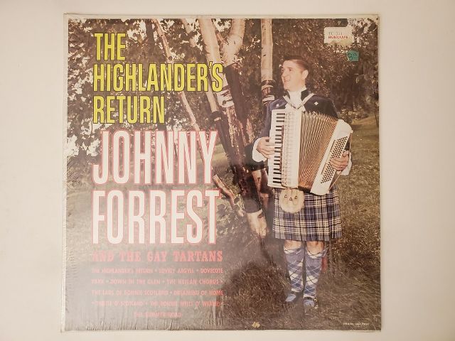 Johnny Forrest The Highlander's Return vinyl record
