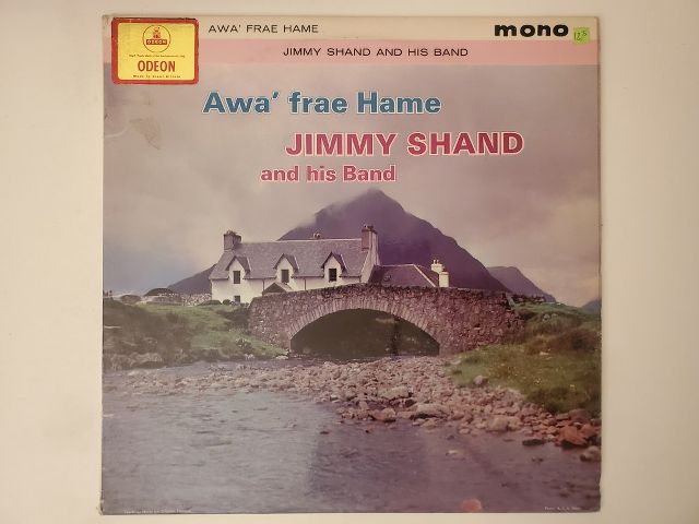 Jimmy Shand and His Band Awa' Frae Hame vinyl record