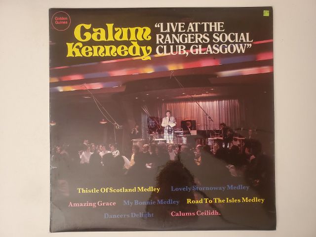 Calum Kennedy Live at the Rangers Social Club, Glasgow vinyl record