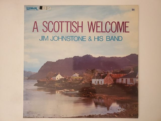 Jim Johnstone & His Band A Scottish Welcome vinyl record