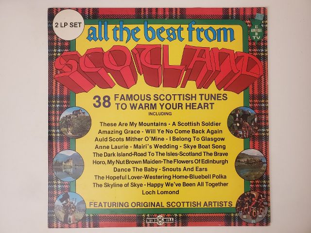 Various Artists All the Best from Scotland vinyl record