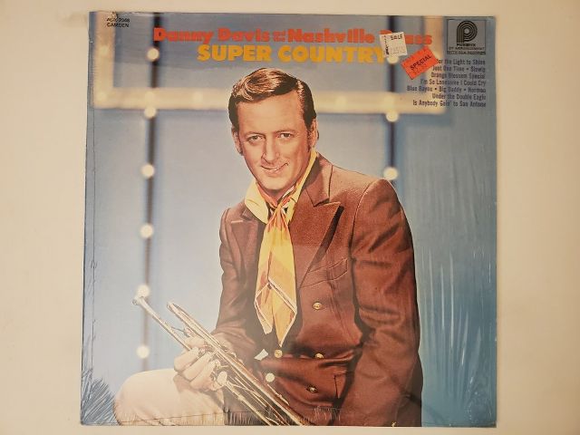 Danny Davis and the Nashville Brass Super Country vinyl record