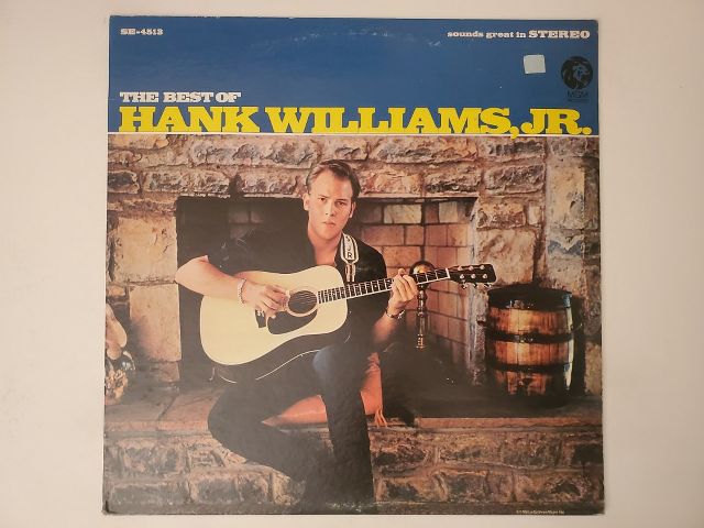 Hank Williams Jr The Best of Hank Williams, Jr. vinyl record