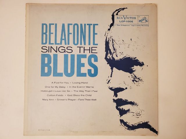 Harry Belafonte Belafonte Sings the Blues vinyl record