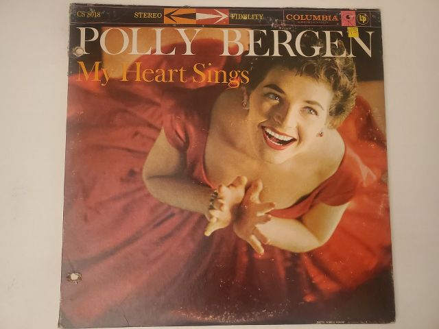 Polly Bergen My Heart Sings vinyl record