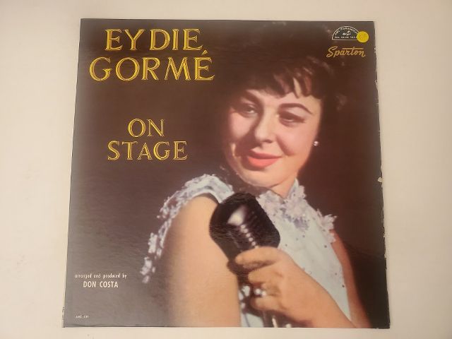 Eydie Gorme On Stage vinyl record