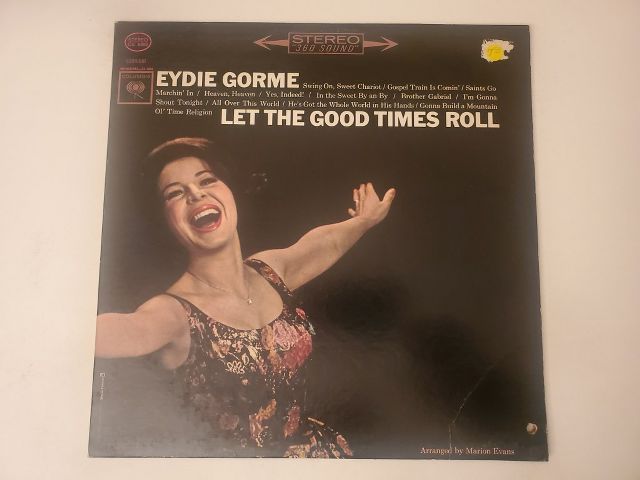 Eydie Gorme Let the Good Times Roll vinyl record