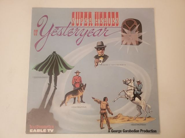 George Garabedian Super Heroes of Yesteryear vinyl record