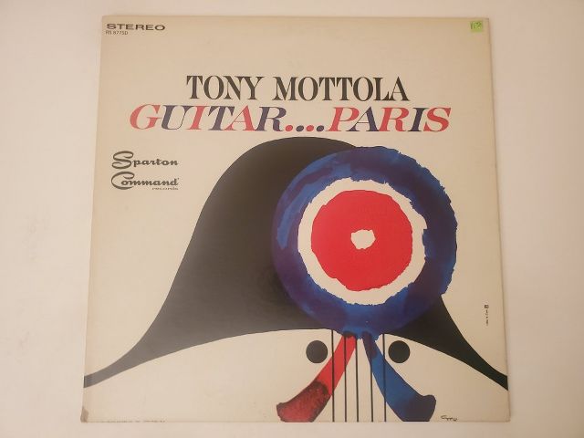 Tony Mottola Guitar... Paris vinyl record