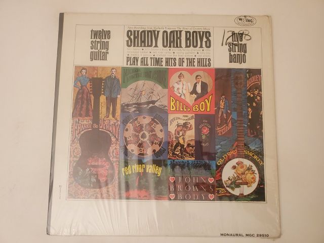 Shady Oak Boys Play All Time Hits of the Hills vinyl record