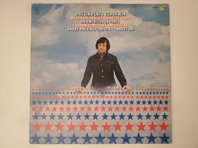 Andre Previn Previn Plays Gershwin vinyl record