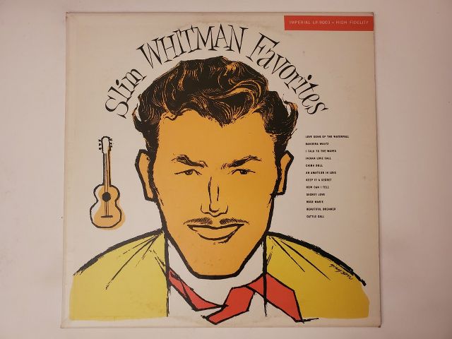Slim Whitman Favorites vinyl record