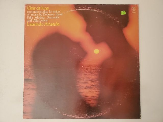 Laurindo Almeida Clair de lune - Romantic Studies for Guitar vinyl record