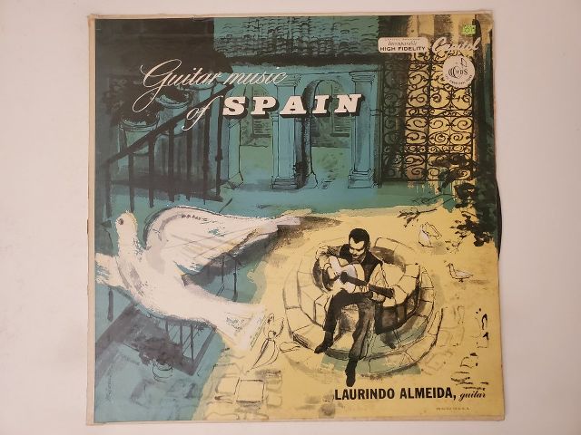 Laurindo Almeida Guitar Music of Spain vinyl record