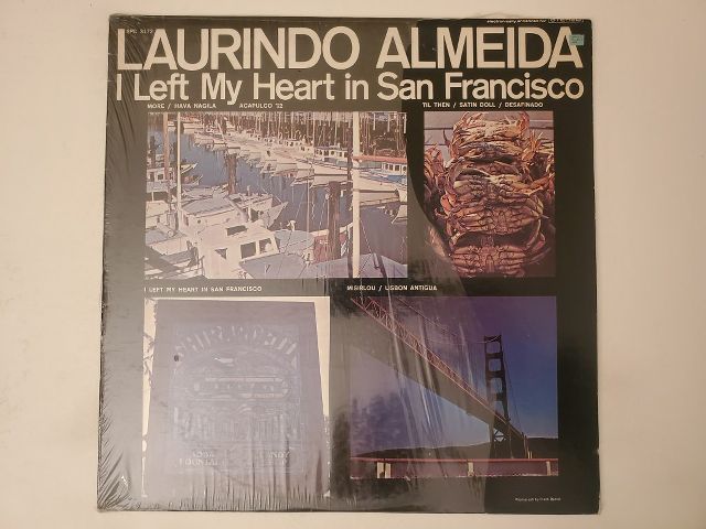 Laurindo Almeida I Left My Heart in San Francisco vinyl record