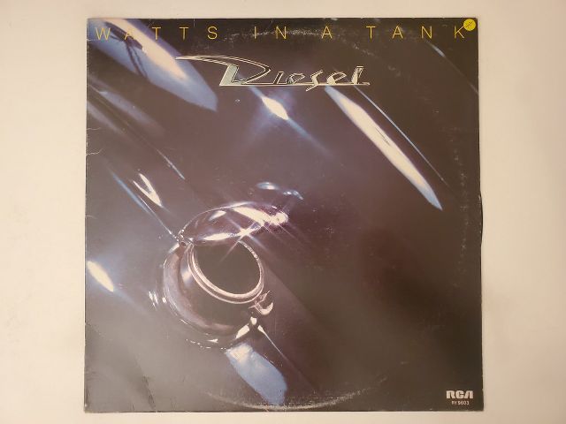 Diesel Watts in a Tank vinyl record