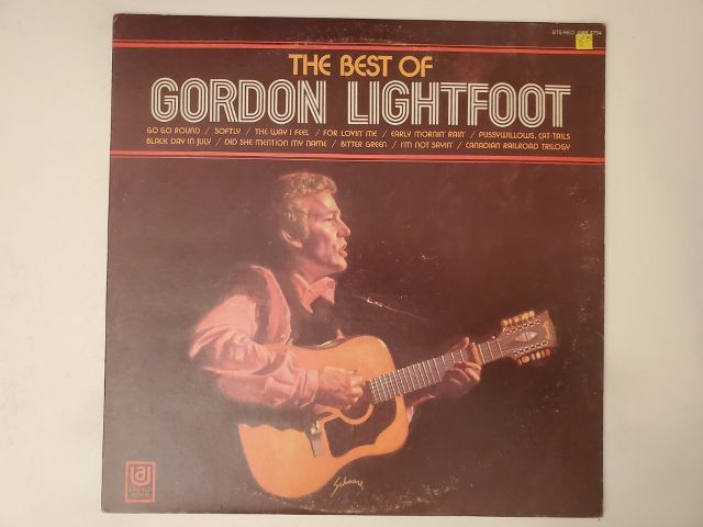 Gordon Lightfoot The Best of Gordon Lightfoot vinyl record