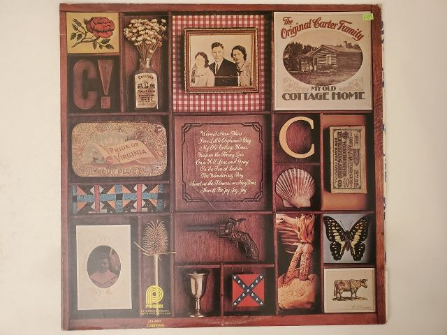 The Original Carter Family My Old Cottage Home vinyl record