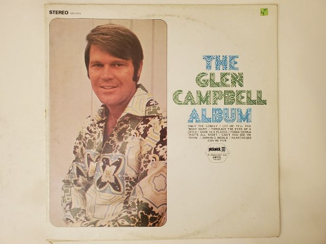 Glen Campbell The Glen Campbell Album vinyl record