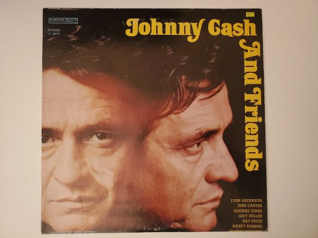 Johnny Cash Johnny Cash and Friends vinyl record