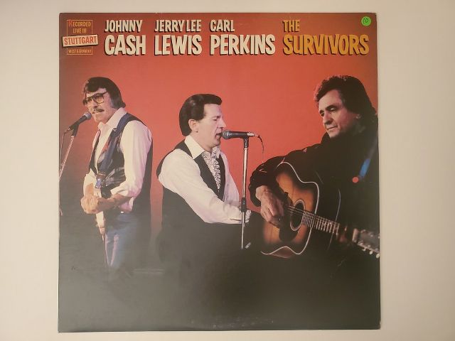 Johnny Cash, Jerry Lee Lewis, Carl Perkins The Survivors vinyl record