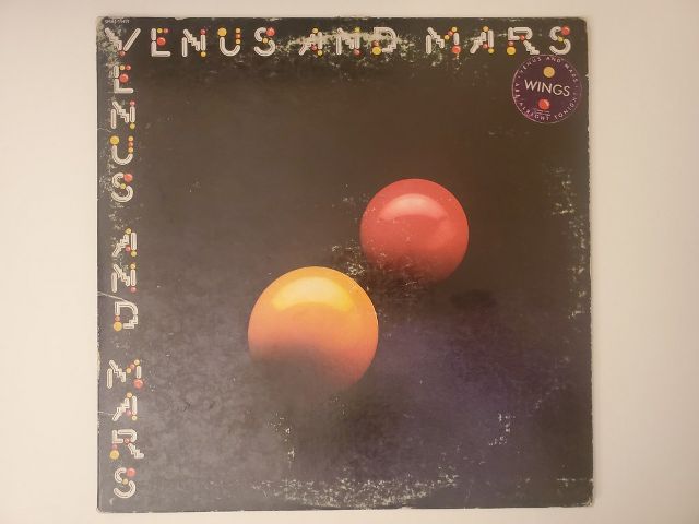 Wings Venus and Mars vinyl record